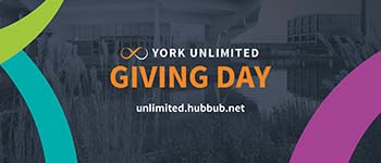 York Unlimited Giving day banner